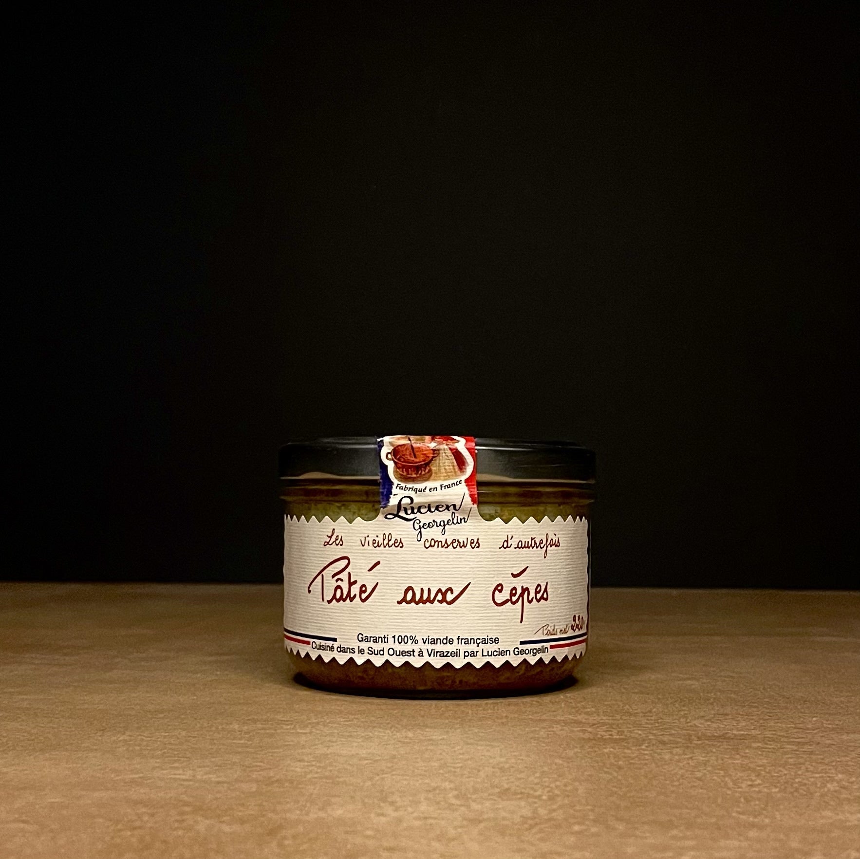 Pate Georgelin with Cepes 220g Olives&Oils